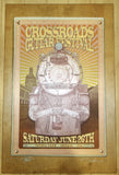 2010 Crossroads Festival - Chicago Wood Variant Poster by Ron Donovan & Dave Hunter
