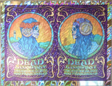 2015 Dead & Company - San Francisco Uncut Lava Foil Concert Poster by Dave Hunter