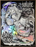 2021 Dirty Heads & Sublime w/ Rome - Corpus Christi Foil Concert Poster by Munk One
