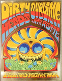 2021 Dirty Heads & Sublime w/ Rome - Mirror Foil VIP Tour Poster by Helen Kennedy