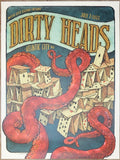 2022 Dirty Heads - Atlantic City Silkscreen Concert Poster by Landland
