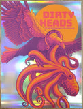 2022 Dirty Heads - Pittsburgh Foil Variant Concert Poster by John Vogl