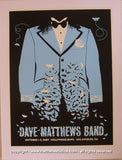 2007 Dave Matthews Band - Hollywood Concert Poster by Methane