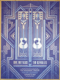 2015 Dave Matthews & Tim Reynolds - Oakland II Silkscreen Concert Poster by DKNG