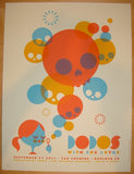 2011 Dodos - Boulder Silkscreen Concert Poster by Dan Stiles