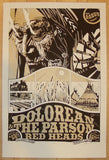 2012 Dolorean & Parson Red Heads - Concert Poster by Tyler Stout
