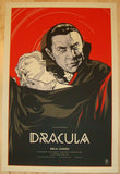 2011 "Dracula" - Silkscreen Movie Poster by Martin Ansin