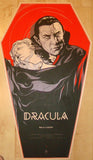 2011 "Dracula" - Wood Coffin Movie Poster by Martin Ansin