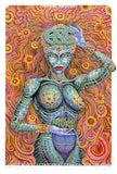 2016 Electric Daisy Festival - Las Vegas Silkscreen Concert Poster by Emek