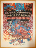 2012 Edward Sharpe - Vancouver Concert Poster by Guy Burwell