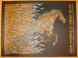 2012 Edward Sharpe - Ojai Variant Concert Poster by Todd Slater