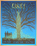 2010 Eisley - Glow in Dark Variant Concert Poster by Todd Slater