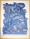 2015 Eric Church - Boise Silkscreen Concert Poster by Guy Burwell