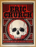 2017 Eric Church - Grand Forks Silkscreen Concert Poster by Subject Matter