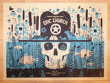 2017 Eric Church - Jacksonville Silkscreen Concert Poster by Methane