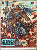 2019 Eric Church - Sacramento I Silkscreen Concert Poster by Munk One