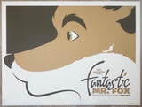2012 "The Fantastic Mr. Fox" - Copper Variant Movie Poster by Michael De Pippo