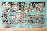 2016 "Fantastic Mr. Fox" - Variant Silkscreen Movie Poster by Tyler Stout