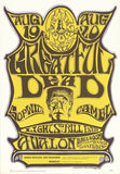 1966 Grateful Dead / Sopwith Camel - Avalon Ballroom Concert Poster by Mouse & Kelley RP-3
