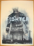 2010 "The Fighter" - Silkscreen Movie Poster by Alan Hynes
