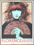 2019 Florence and the Machine - Sydney Silkscreen Concert Poster by Ken Taylor