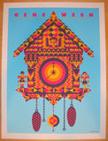 2011 Gene Ween - Austin Silkscreen Concert Poster by Todd Slater
