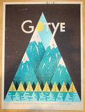 2012 Gotye - NYC Silkscreen Concert Poster by Doe Eyed Design