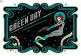 2005 Green Day - Los Angeles Silkscreen Concert Poster by Tara McPherson