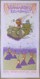 2018 Greensky Bluegrass - Red Rocks AE Silkscreen Concert Poster by Marq Spusta