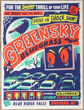2020 Greensky Bluegrass - Brevard Silkscreen Concert Poster by Ivan Minsloff