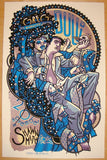 2010 Greg Dulli - Silkscreen Concert Poster by Guy Burwell