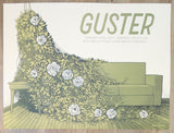 2017 Guster - Boston Silkscreen Concert Poster by Justin Santora