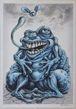 2017 SXSW Comedy Frog Eye Guy - Silkscreen Handbill by Emek