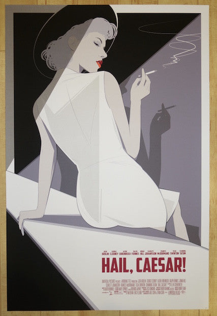 2016 "Hail, Caesar!" - Silkscreen Movie Poster by Craig Drake