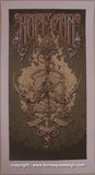 2007 Hope Conspiracy - Brown Silkscreen Poster by Aaron Horkey