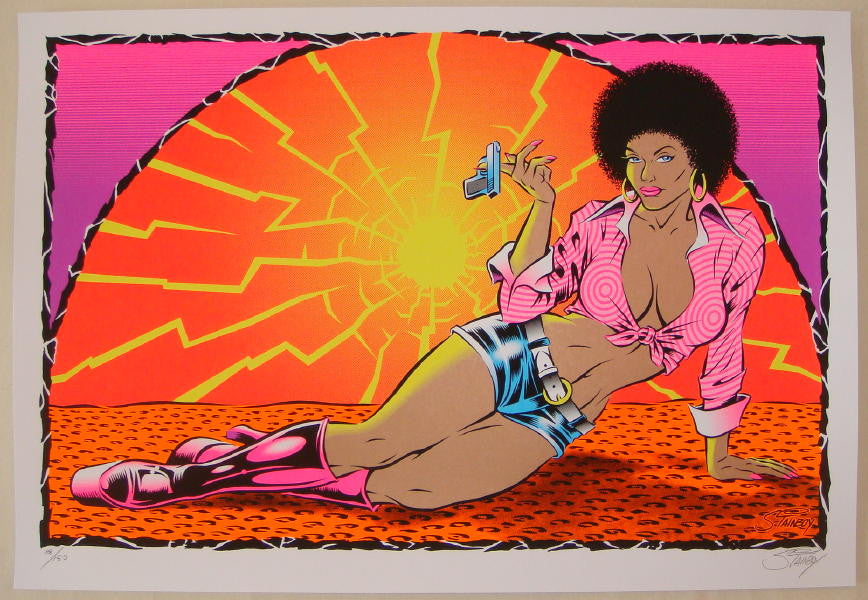 2008 "Hot Coffy" - Silkscreen Art Print by Stainboy