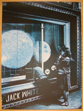 2012 Jack White - Eugene Concert Poster by Silent Giants