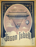 2015 Jason Isbell - Nashville IV Silkscreen Concert Poster by Status