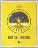 2018 Jason Isbell - Atlanta I Silkscreen Concert Poster by Half and Half
