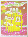 2019 Jim James & Claypool Lennon Delirium - Portland Concert Poster by Jon Wilcox