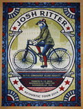 2014 Josh Ritter - Somerville Concert Poster by Nate Duval