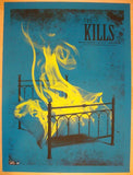 2012 The Kills - Boston Silkscreen Concert Poster by Todd Slater
