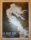 2011 "La Dolce Vita" - Silkscreen Movie Poster by David O'Daniel