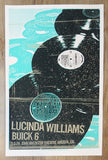 2008 Lucinda Williams - Arcata Silkscreen Concert Poster by Print Mafia