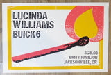2008 Lucinda Williams - Jacksonville OR Silkscreen Concert Poster by Print Mafia