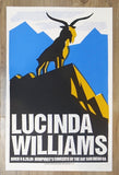 2008 Lucinda Williams - San Diego Silkscreen Concert Poster by Print Mafia