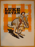 2013 Luke Bryan - Green Bay Concert Poster by Andrew Vastagh