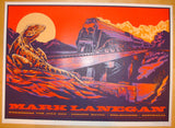 2010 Mark Lanegan - Silkscreen Concert Poster by Ken Taylor