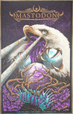 2019 Mastodon - Las Vegas Silkscreen Concert Poster by Neal Williams