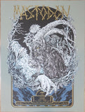 2021 Mastodon - Atlanta Silkscreen Concert Poster by Paul Romano